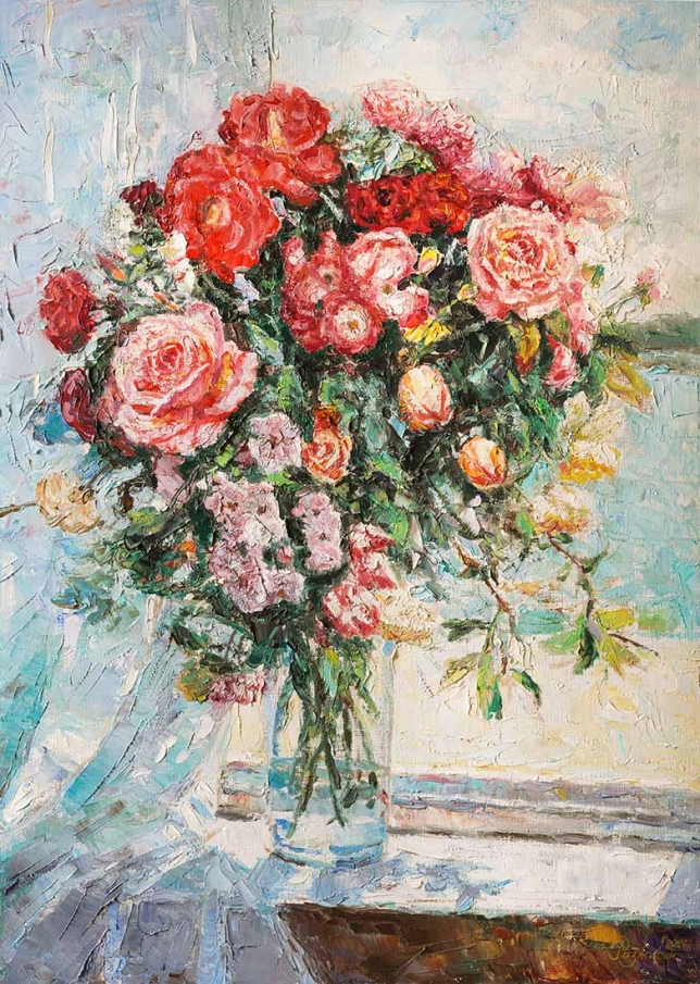 Painting for sale online - The bright breath of summer