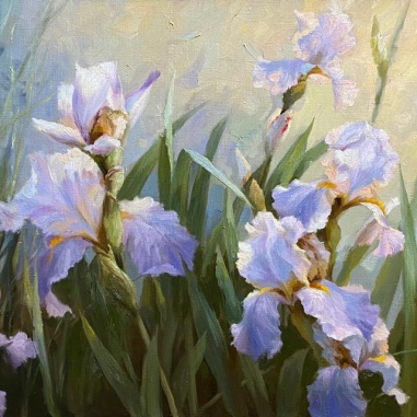 Painting for sale online - Irises