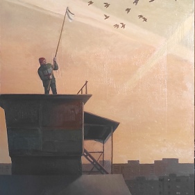 Painting for sale online - The pigeonry