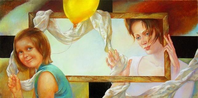 Painting for sale online - Not Painted Picture of a Yellow Balloon