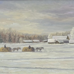 Painting for sale online - Through the winter
