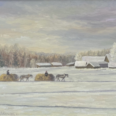 Painting for sale online - Through the winter