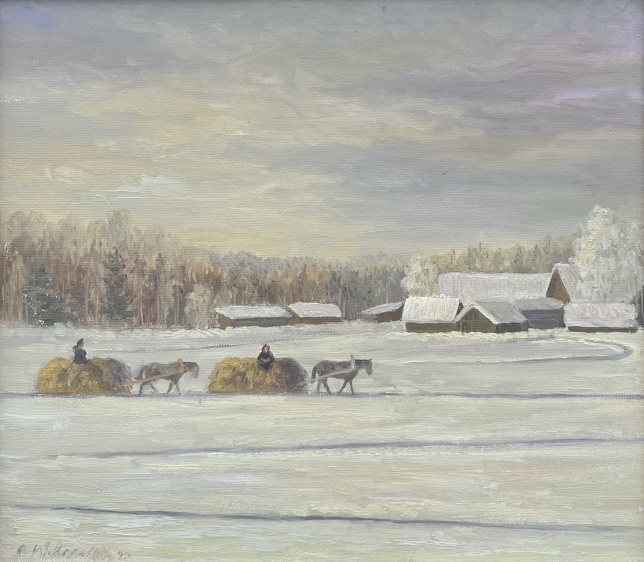 Painting for sale online - Through the winter