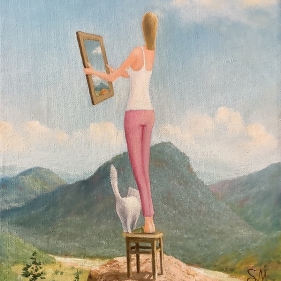 Painting for sale online - Where the dream leads