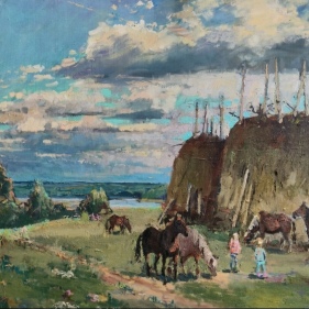 Painting for sale online - Birthplace