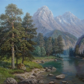 Painting for sale online - Rocky shore