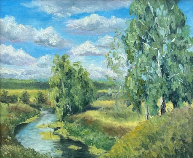 Painting for sale online - Summer air