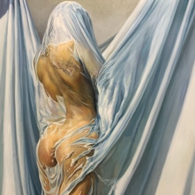 Painting for sale online - Behind the Veil