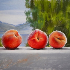 Painting for sale online - Peaches