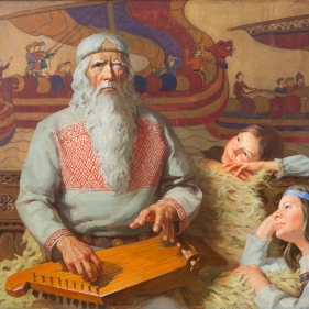 Painting for sale online - The ancient tale