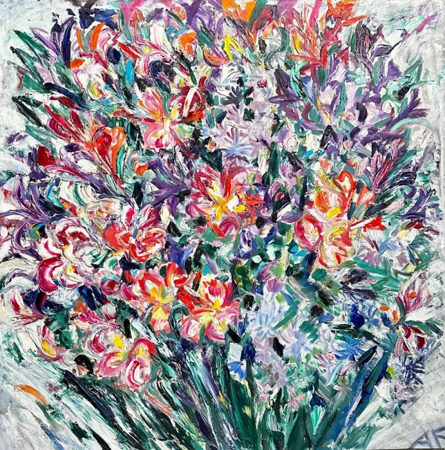 Painting for sale online - Bouquet