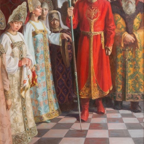 Painting for sale online - Ivan the Terrible`s choice of a bride