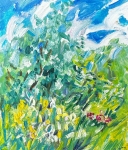 Painting for sale online - Spring in the garden