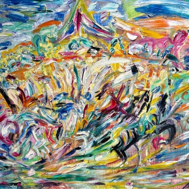 Painting for sale online - Carousel