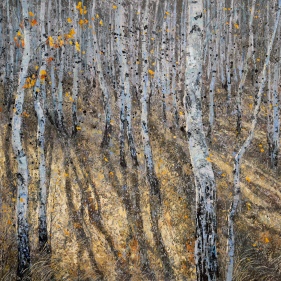 Painting for sale online - The magic of the autumn forest