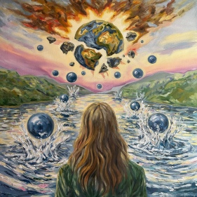 Painting for sale online - Observer of decay