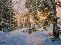 Painting for sale online - Shaggy January