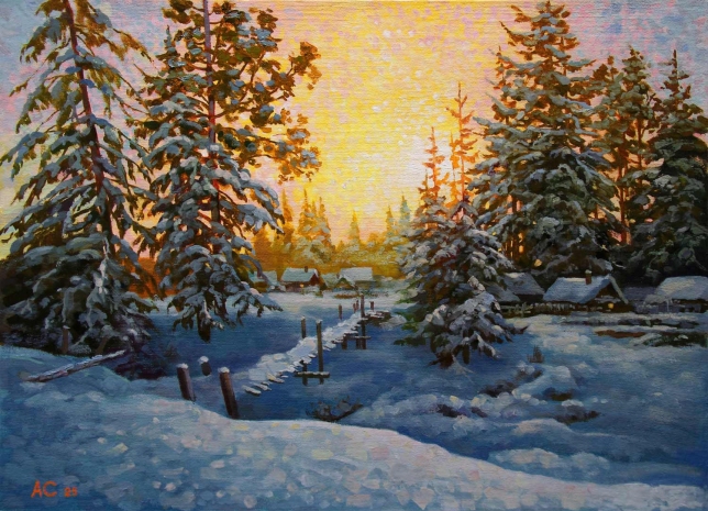 Painting for sale online - The Witch Winter