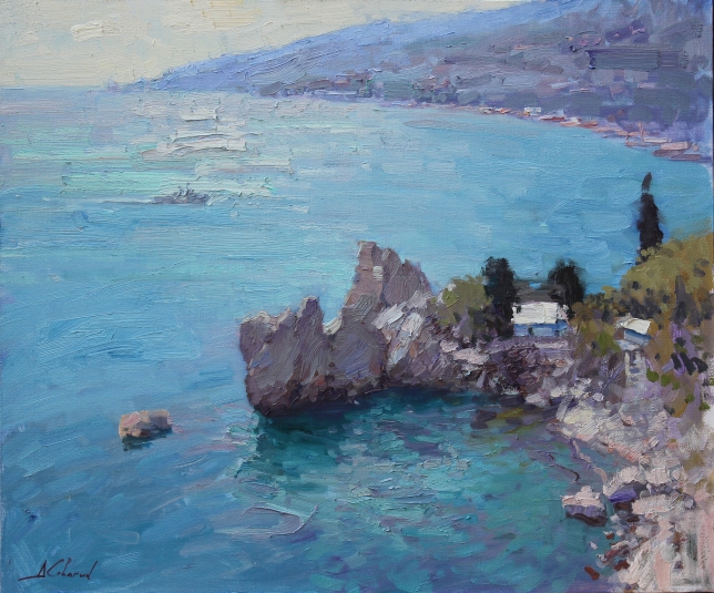 Painting for sale online - Residence of Chekhov, Gurzuf