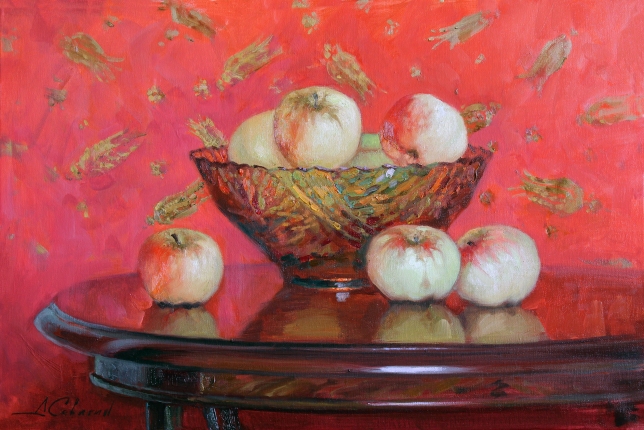 Painting for sale online - Apples