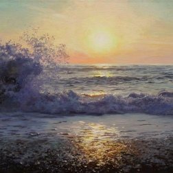 Painting for sale online - The sea plays