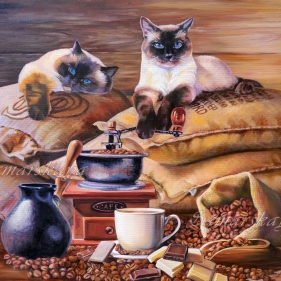 Painting for sale online - Coffee Keepers