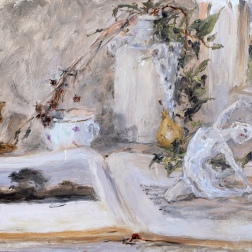 Painting for sale online - White still life