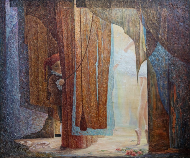 Painting for sale online - Magic world of theater