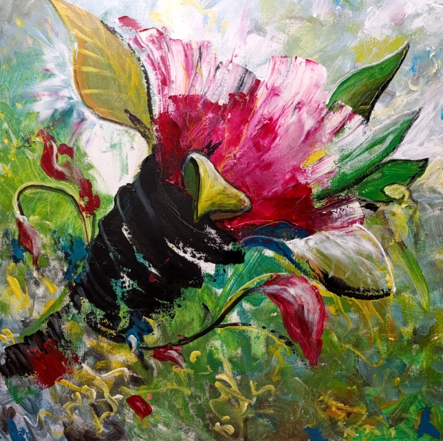 Painting for sale online - The ever-blooming baobab tree