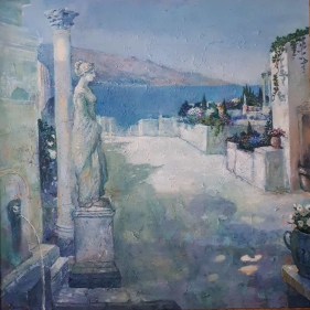 Painting for sale online - Blessing of the Goddess Fortuna