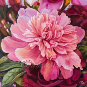 Painting for sale online - The main one in the bouquet