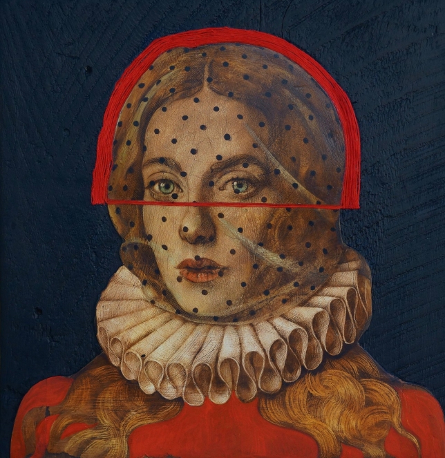 Painting for sale online - The Lady in the Veil