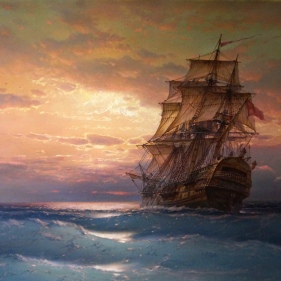 Painting for sale online - Sunset