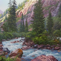 Painting for sale online - Semenovskoye Gorge