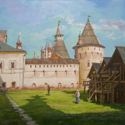Painting for sale online - Rostov Kremlin