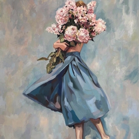 Painting for sale online - Petals of the soul