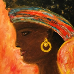 Painting for sale online - Mulatto