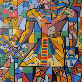 Painting for sale online - The Pharaoh