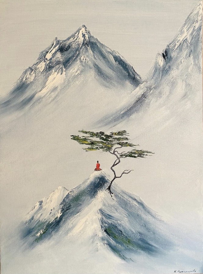 Painting for sale online - Meditation