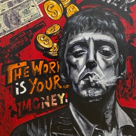 Painting for sale online - Tony Montana