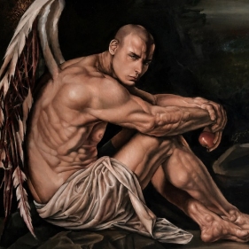 Painting for sale online - Fallen angel 