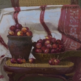 Painting for sale online - Paradise apples
