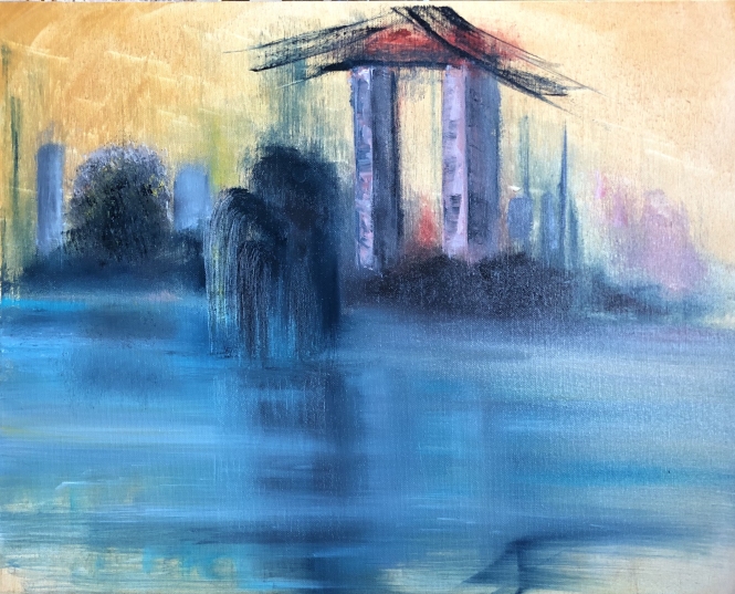 Painting for sale online - Evening Motive