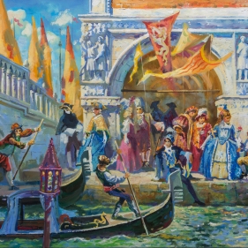 Painting for sale online - The Venice Carnival