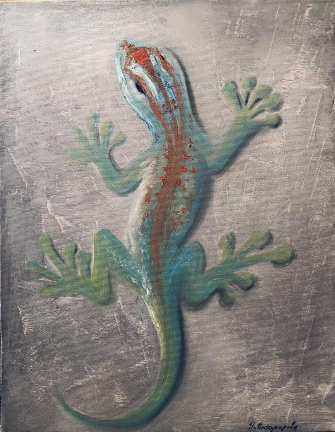 Painting for sale online - Gecko