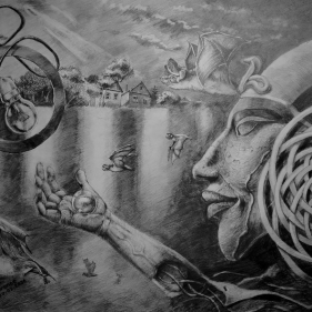 Painting for sale online - Interference