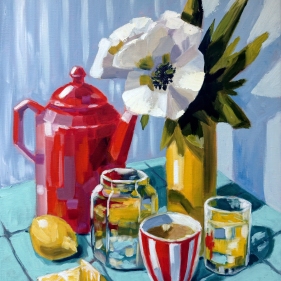 Painting for sale online - Summer tea