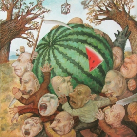 Painting for sale online - Watermelon