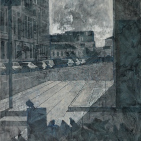 Painting for sale online - Pigeons