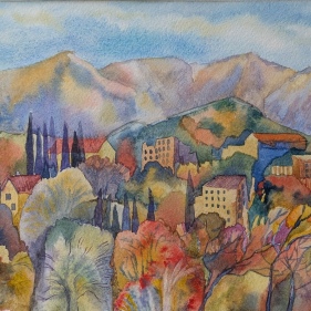 Painting for sale online - Autumn in Yalta